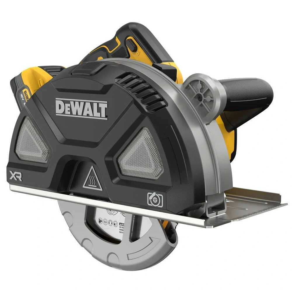 DCS383H2 DeWALT kotoučová pila 184mm pro řezání kovů 18V XR, 2x 5,0 Ah Li-Ion POWERSTACK