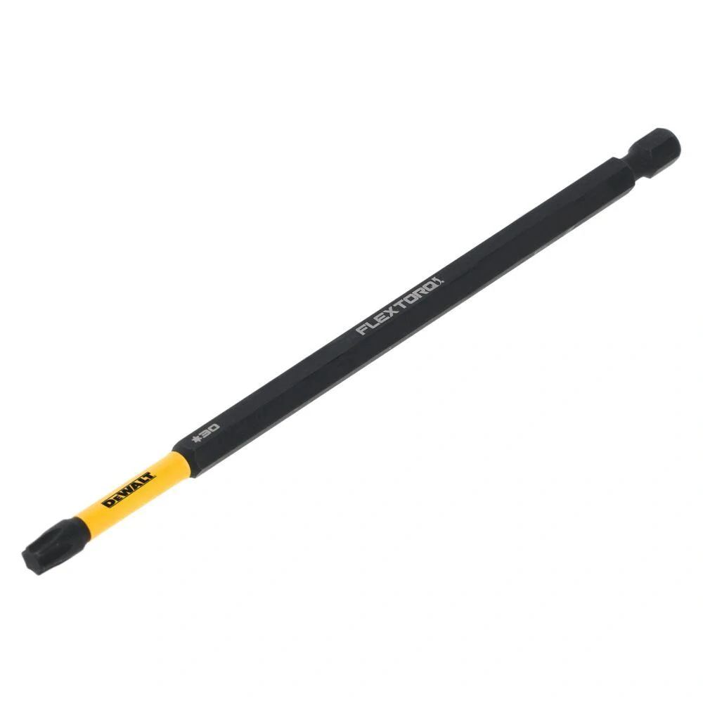 DT7804T DeWALT FLEXTORQ Prodloužený torzní šroubovací bit Torx T30 152 mm, EXTREME