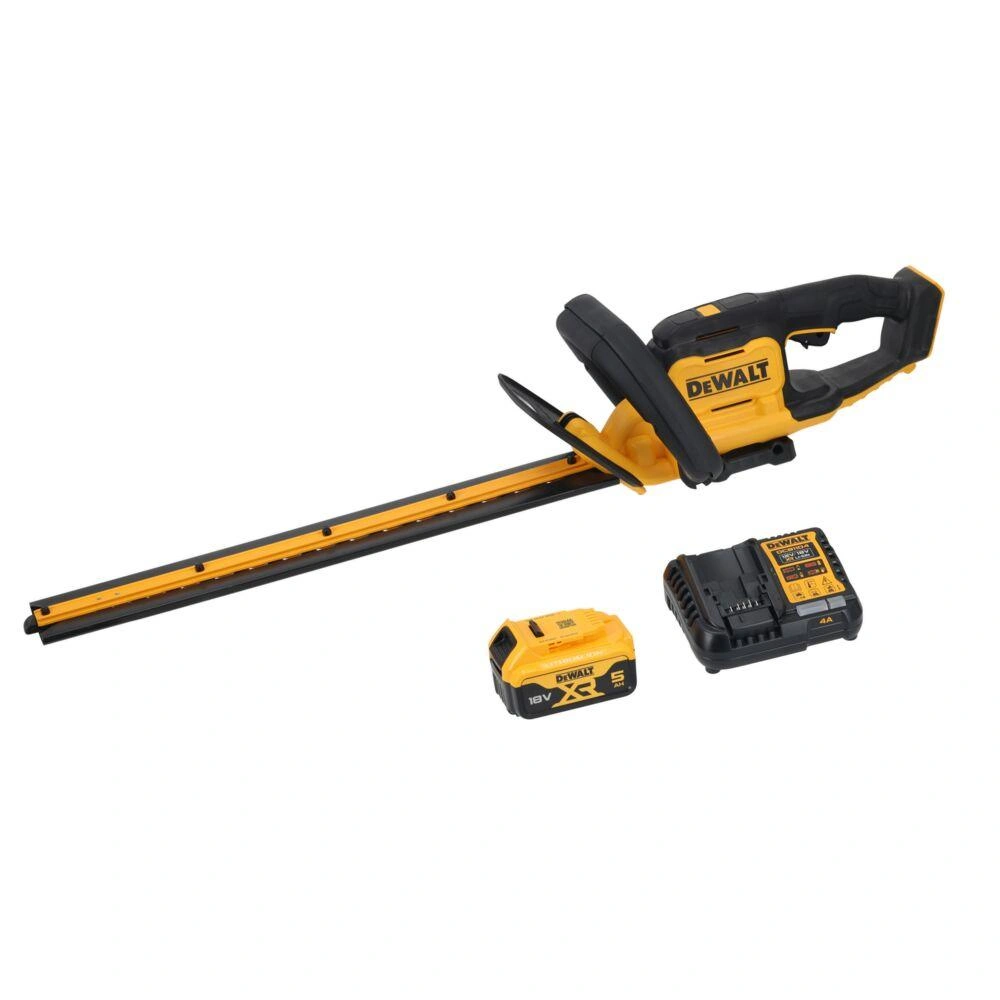 DCMHT564P1 DeWALT Aku plotostřih 550 mm ,nůžky na živý plot 18V XR, 1x 5,0 Ah Li-Ion