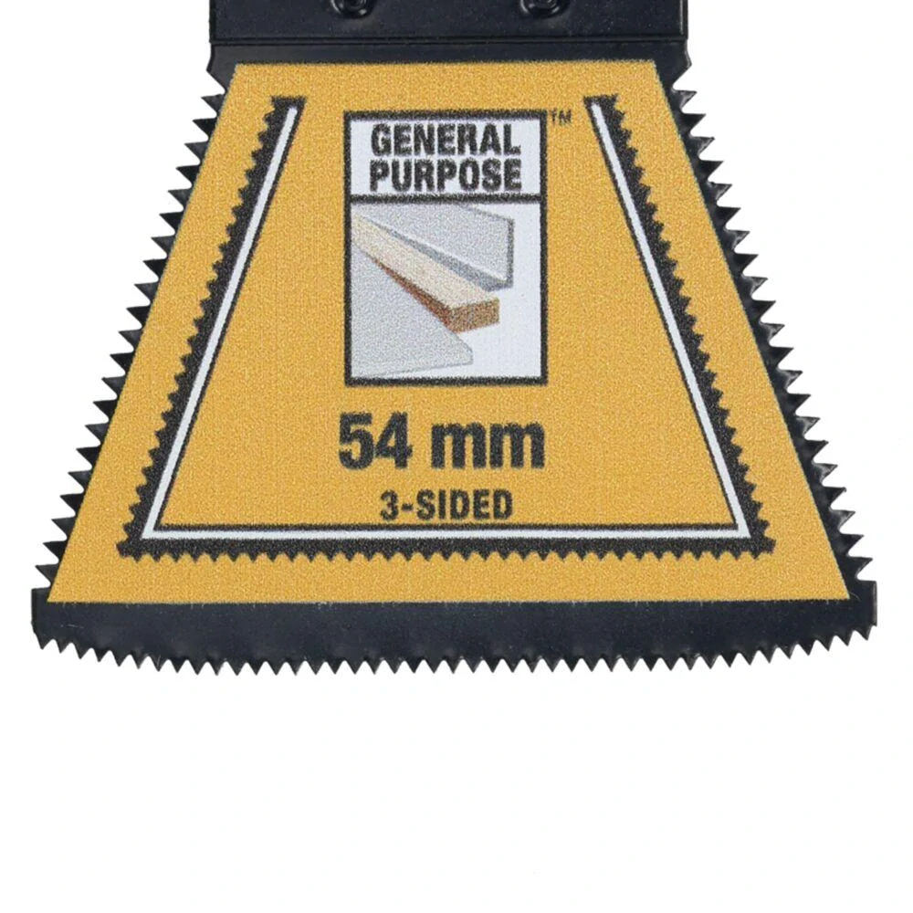 DT20773 DeWALT 3stranný bimetalový pilový list 54 mm, pro všeobecné použití