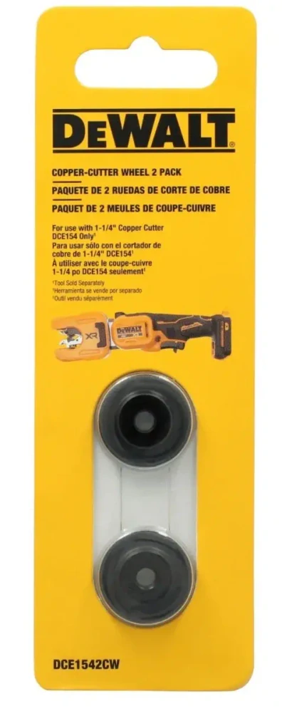 Náhradní čepele pro řezačku měděných trubek DeWALT DCE1542CW  2ks