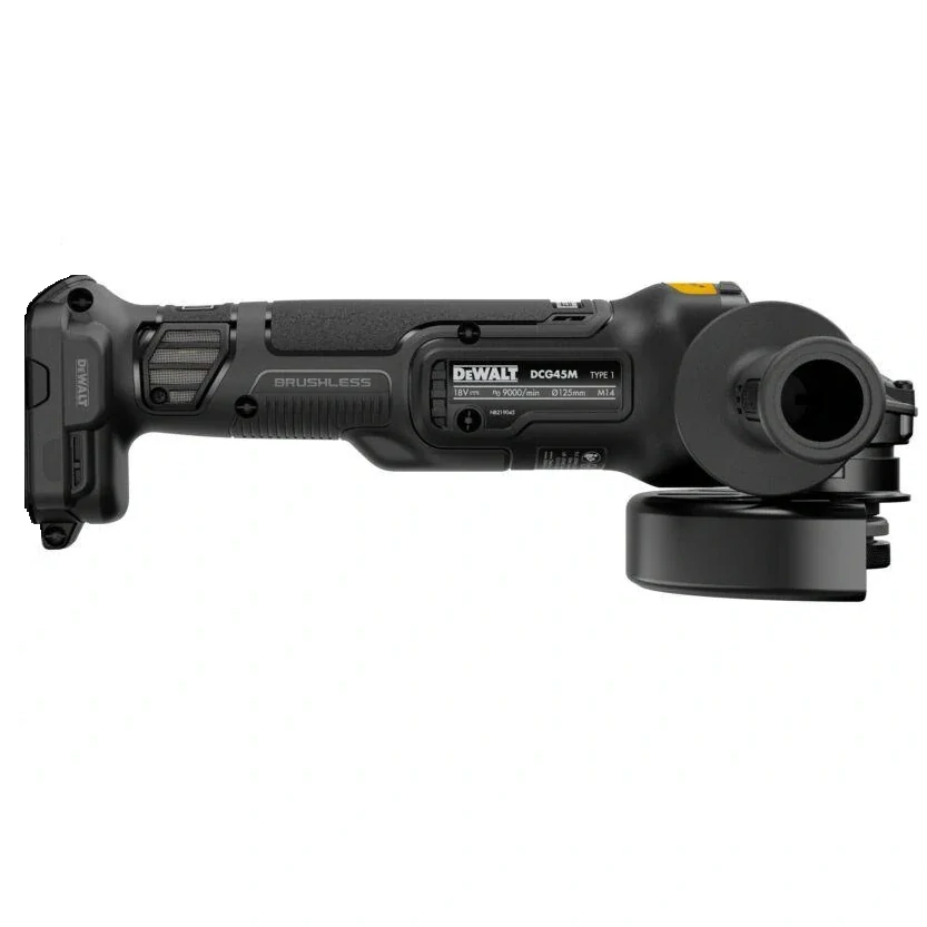 Aku bezuhlíková úhlová bruska 125 mm 18V XR McLaren edition DeWALT DCG45MN , samostatný stroj