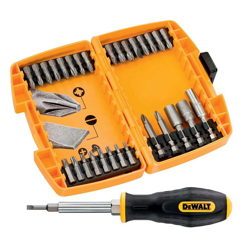 DT71506 DeWALT 30dílná sada bitů se šroubovákem