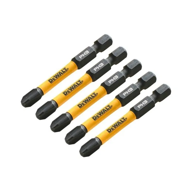 DT7999T DeWALT Sada torzních šroubovacích bitů 5 ks PH3 57 mm FLEXTORQ, EXTREME