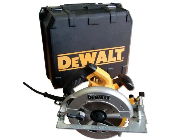 DWE575K DEWALT Kotoučová pila 1600 W s hloubkou řezu 67 mm