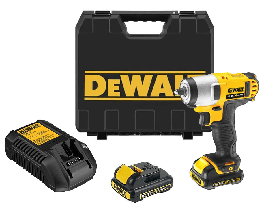 DCF813D2 DeWALT Rázový šroubovák 10,8 V XR Li-Ion 2x 2,0 Ah