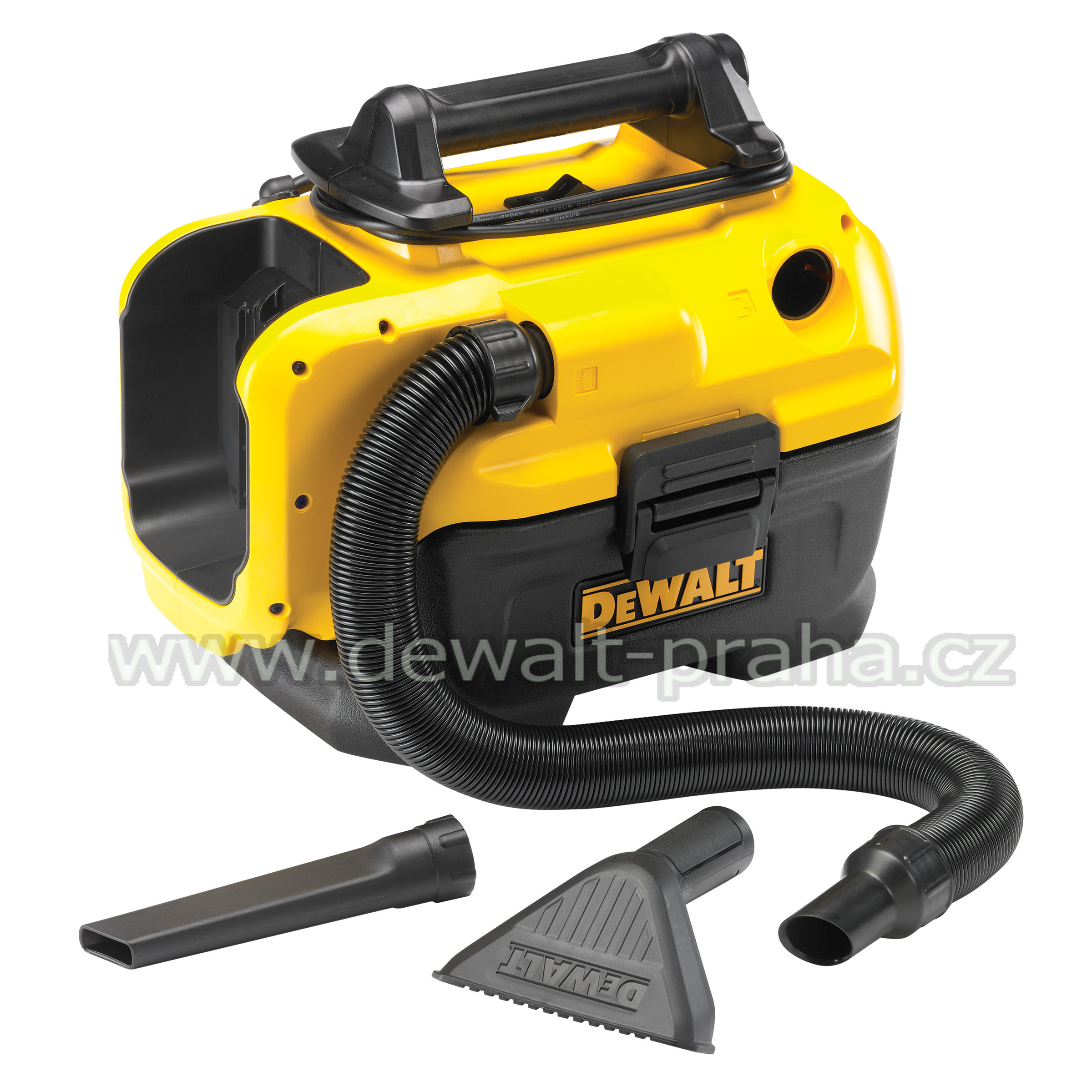DCV584L DeWALT Vysavač třídy L s napájením z akumulátoru a ze sítě