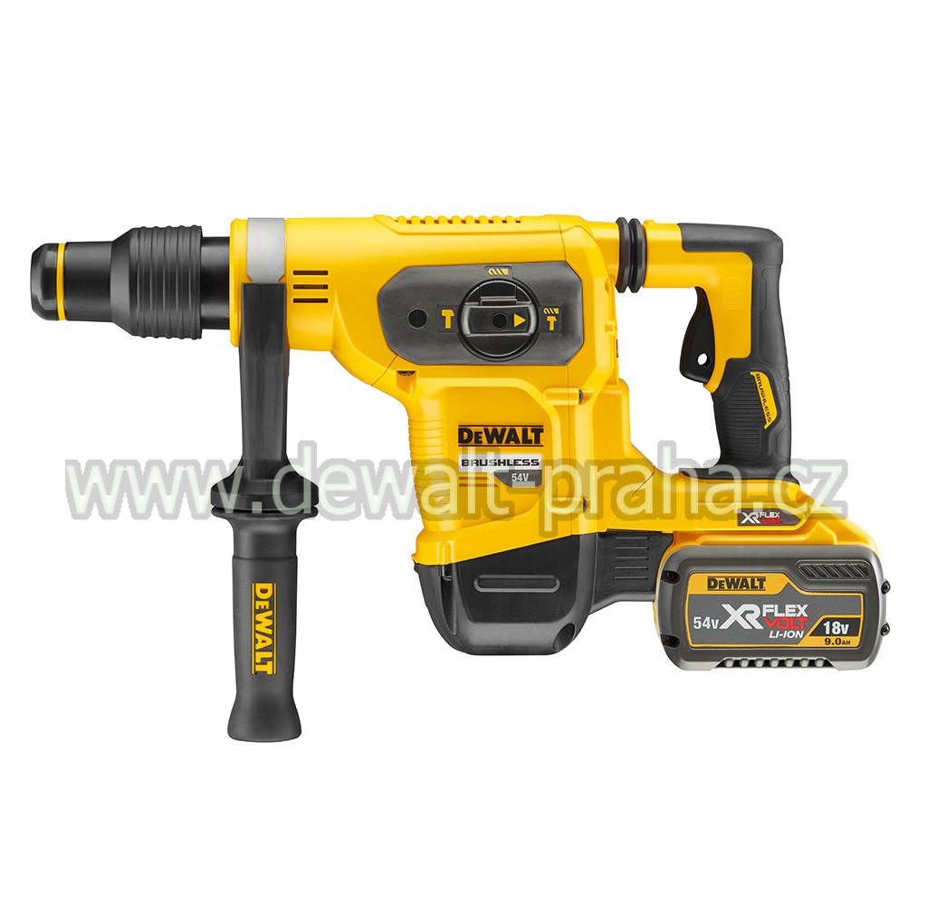 DCH481X2 DeWALT Aku kombinované kladivo 2x 9,0Ah SDS-max XR FLEXVOLT 54V
