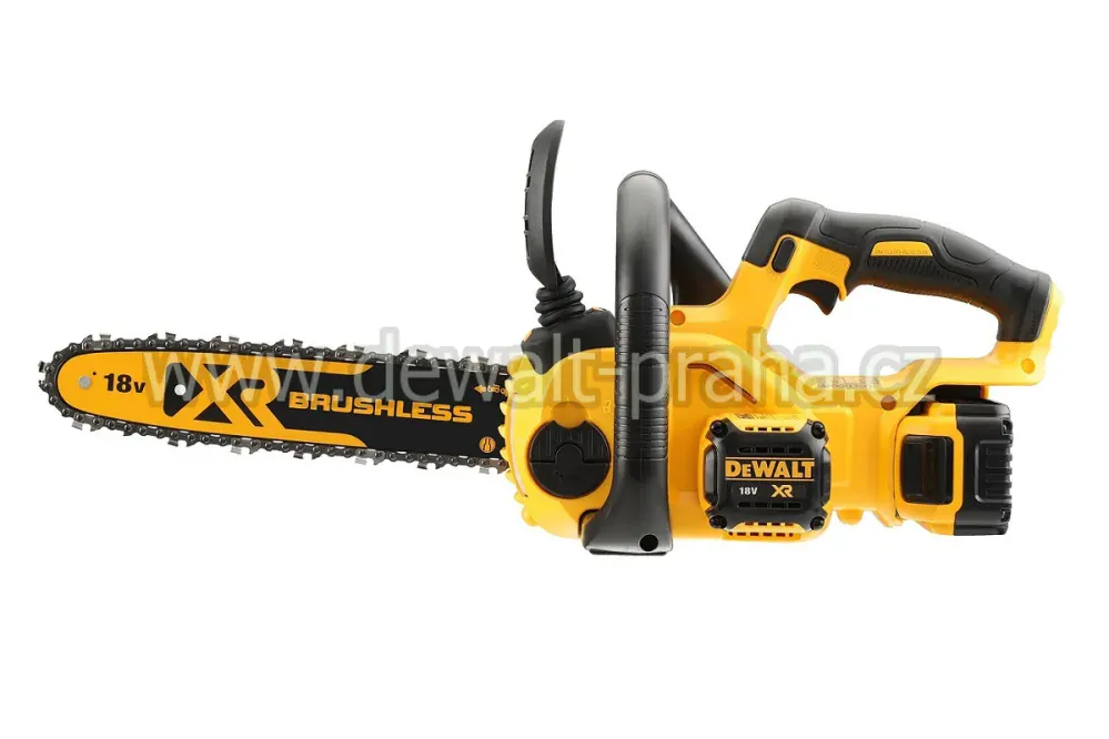 DCM565P1 DeWALT Aku řetězová pila 18V,30cm, 5,0Ah XR Li-Ion