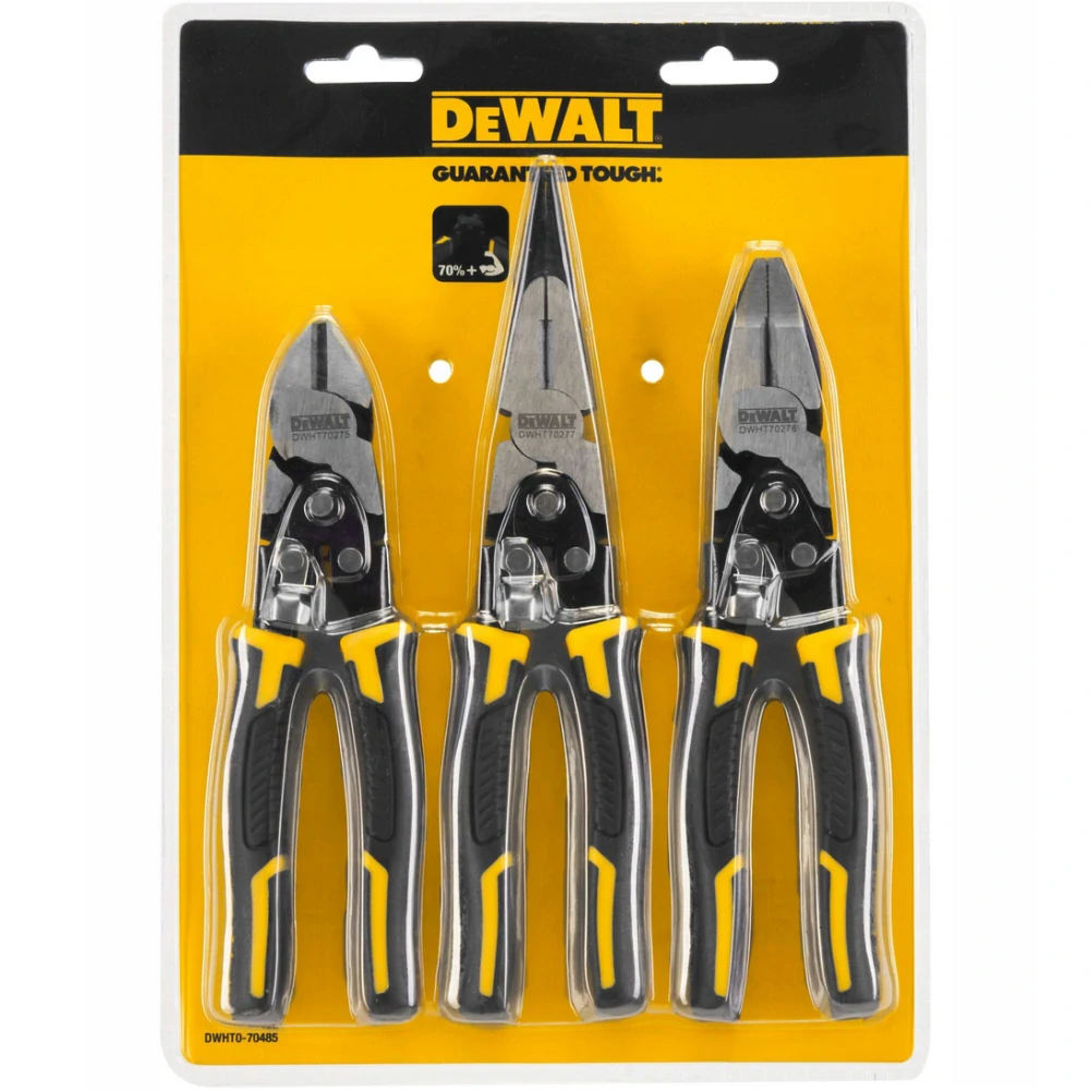 DWHT0-70485 DeWALT Sada 3 kleští