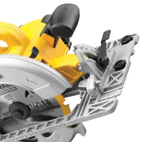 DWE576K R +DWS5022 DeWALT Kotoučová pila v kufru s 1,5m Vodící lištou 