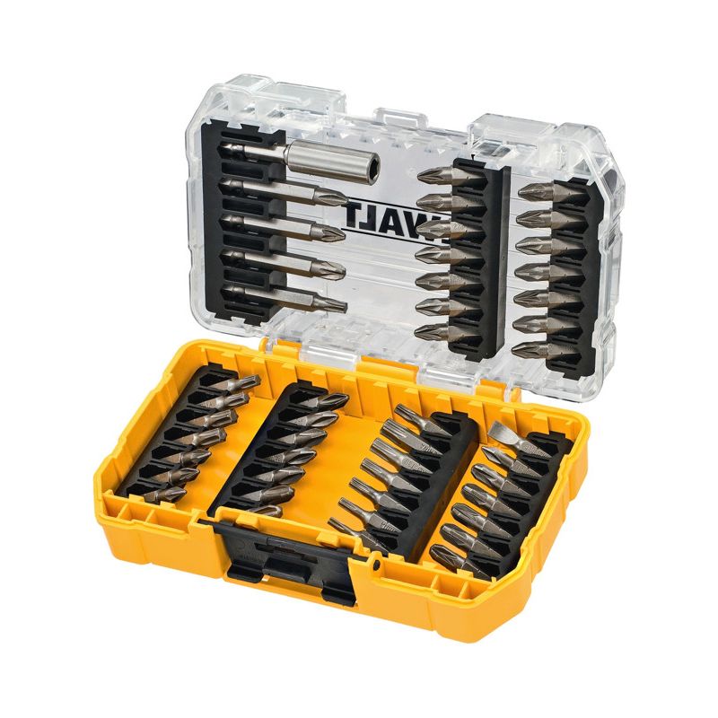DT70703 47 dílná sada bitů a nástavců a pracovní brýle DeWALT