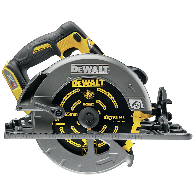 DCS579NT DeWALT Aku kotoučová pila 54V FlexVolt, samostatný stroj v kufru