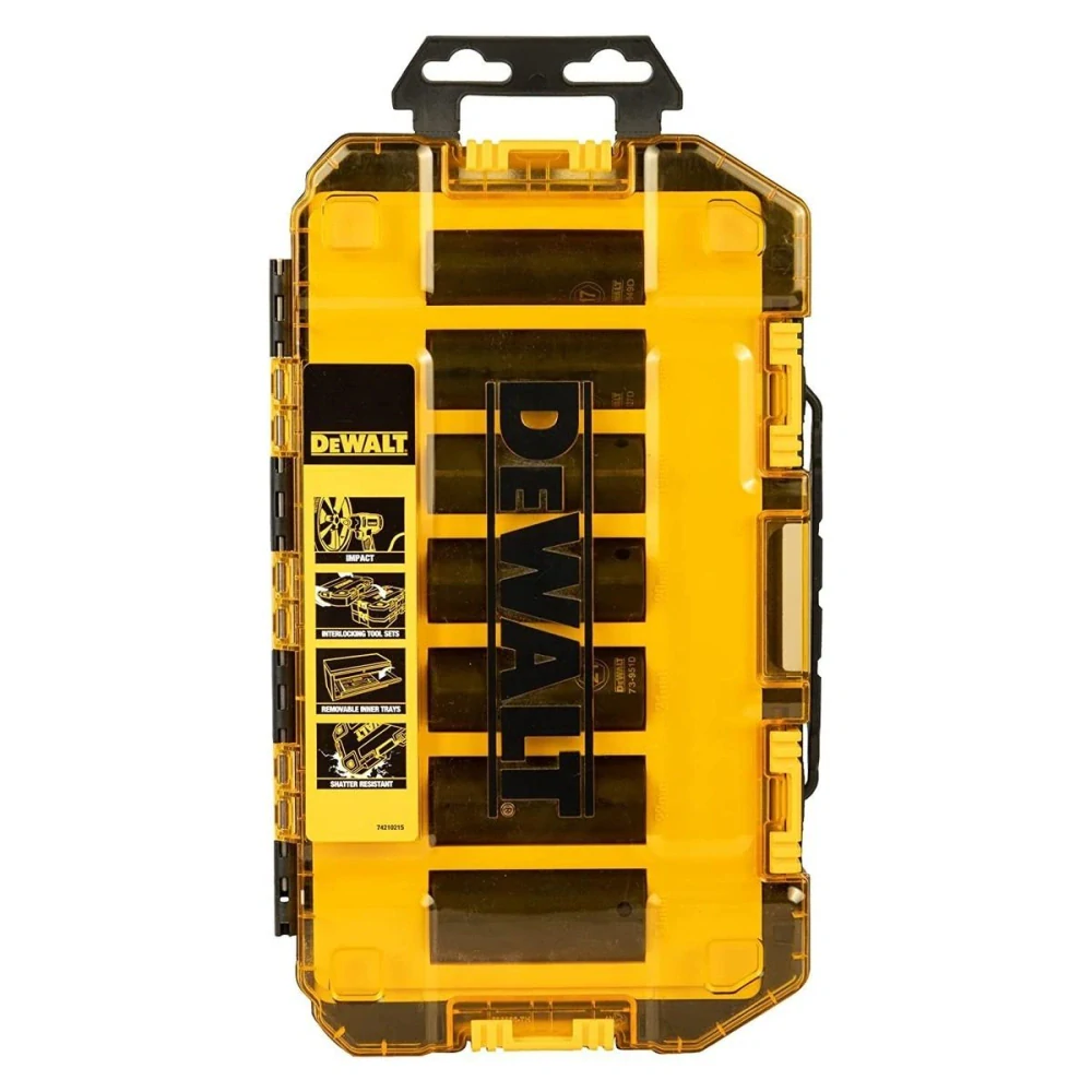 Dewalt DWMT74737-0 7 dílna sada prodloužených rázových hlavic 1/2"