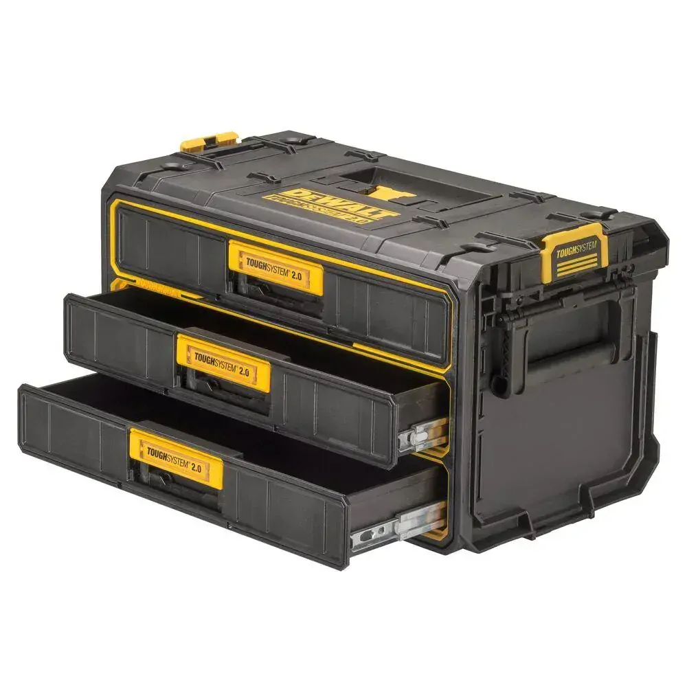 DWST08330-1 DeWALT úložný box s 3 šuplíky TOUGHSYSTEM 2.0