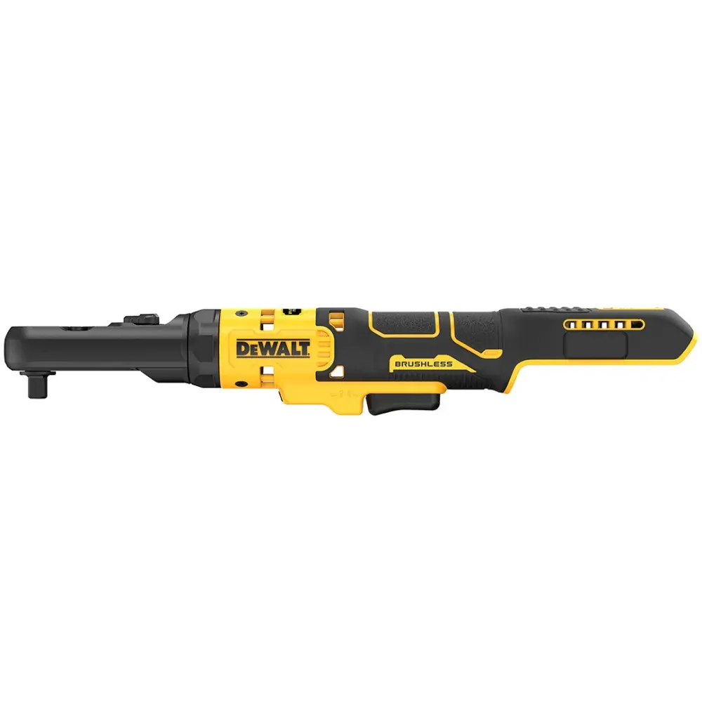 DCF510E2G DeWALT Aku ráčna s 1/2" a 3/8" s čtvercovou výměnnou hlavou XR 18V Powerstack 2x1,7Ah
