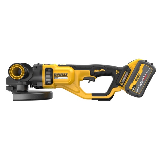 DCG460X2 DeWALT Aku úhlová bruska 230mm, FLEXVOLT 54V 2x9,0 Ah, 3 000 W