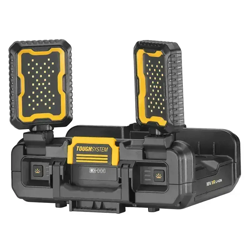 DWST08061-1 DeWALT Aku nastavitelné pracovní světlo s úložným prostorem TOUGHSYSTEM 2.0