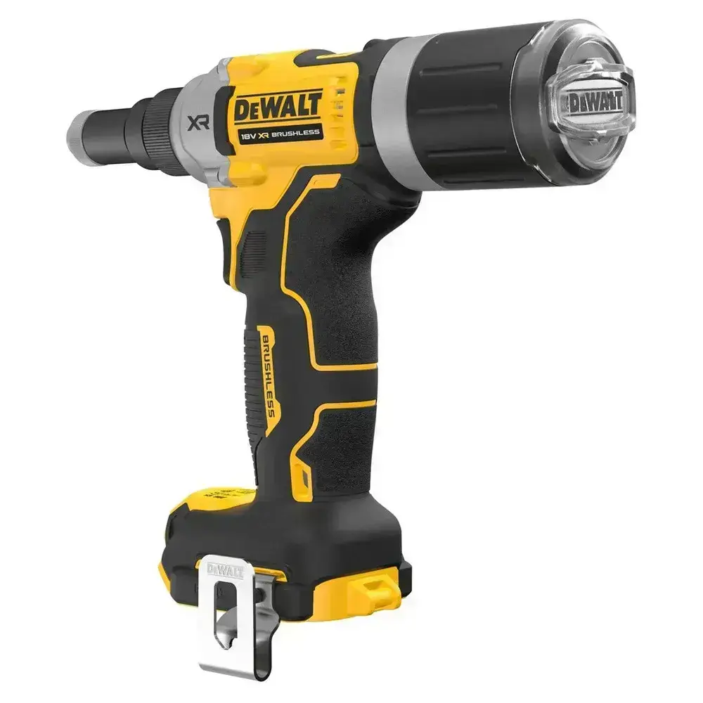 DCF414NT DeWALT Aku nýtovací kleště 18V XR pro nýty od 4.8 mm do 6.4 mm, samostatný stroj