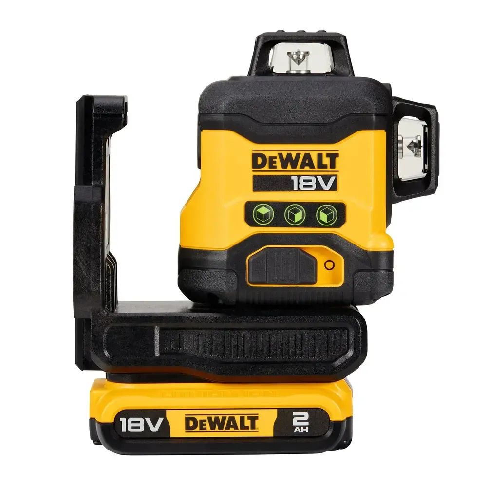 DCLE34031D1 DeWALT Aku křížový laser zelený 3x 360° 18V 2,0 Ah, v kufru