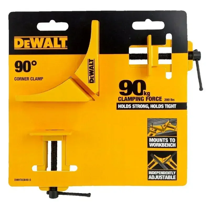 DWHT83840-0 DeWALT Pravoúhlá rohová svorka, svírací síla 90 kg