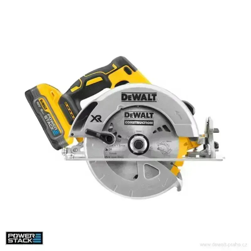 DCS570H2T DeWALT Aku kotoučová pila 184 mm,bezuhlíková, 18V XR 2x 5,0Ah POWERSTACK, TSTAK