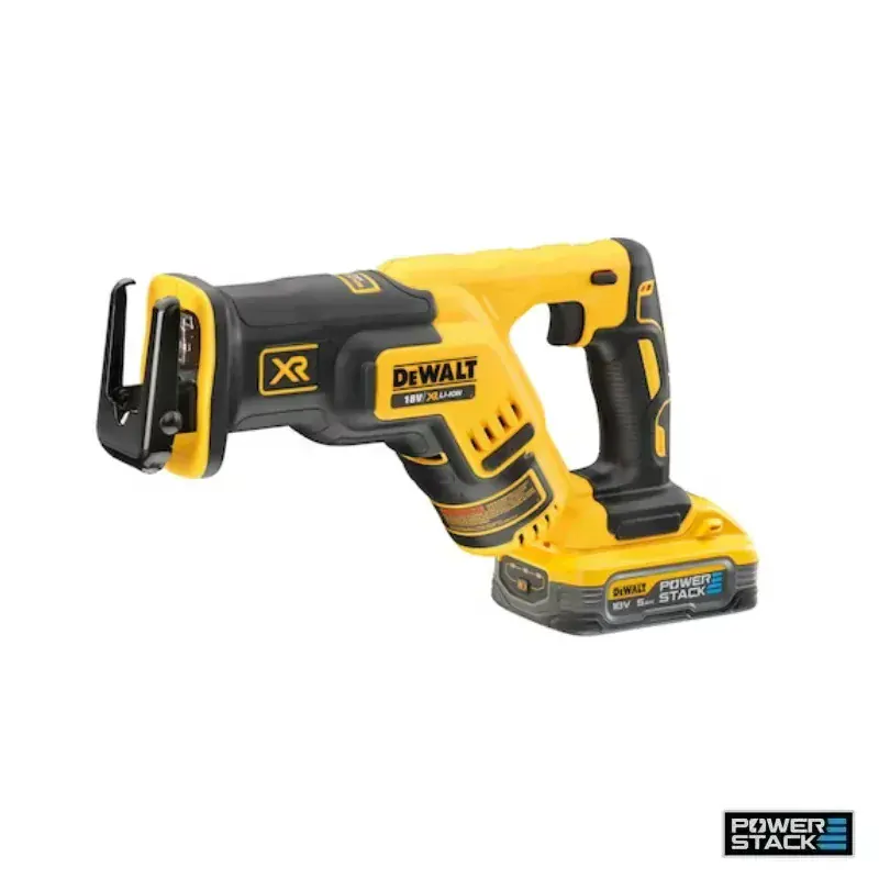 DCS367H2T DeWALT Aku mečová pila, bezuhlíková, 18V XR 2x 5,0 Ah POWERSTACK, TSTAK