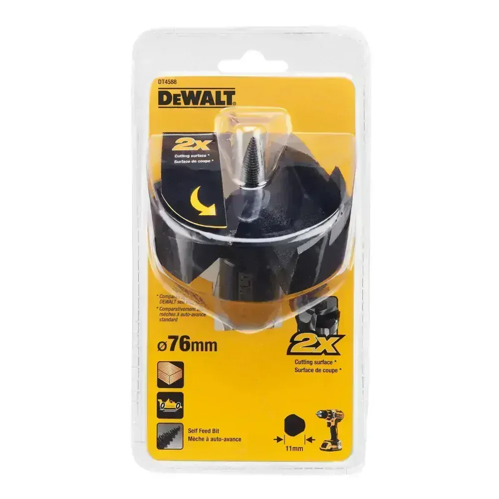 DT4588 DeWALT Vrták do dřeva - sukovník FORSTNER 76 mm 