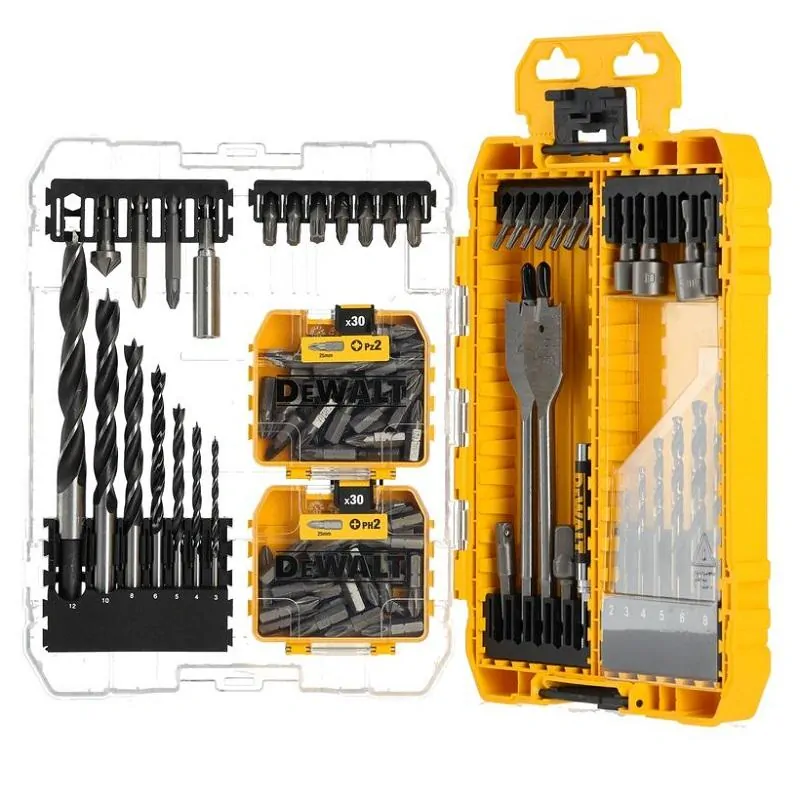 DT70784 DeWALT 100 dílná sada bitů a vrtáků v Tough Case