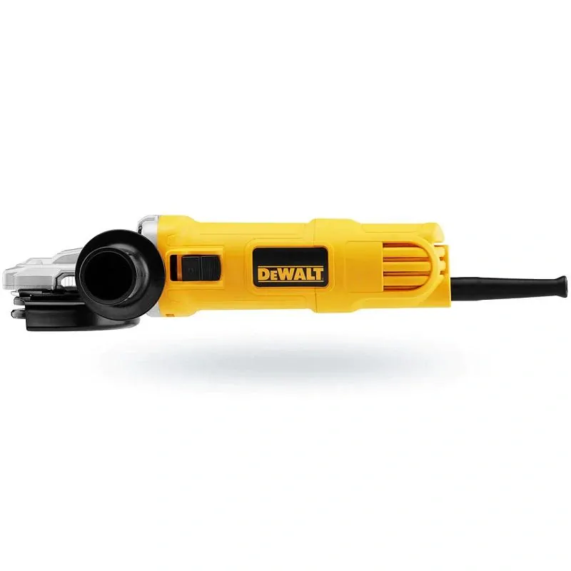 DWE4157F DeWALT Malá úhlová bruska s plochou hlavou 125 mm, 900 W