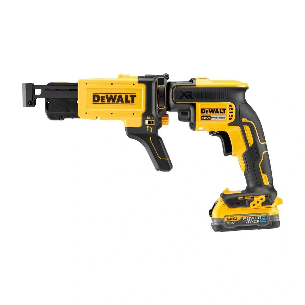 DCF620E1K DeWALT Aku bezuhlíkový šroubovák na sádrokarton 18V XR 1x 1,7Ah POWERSTACK, TSTAK