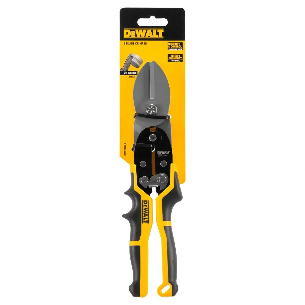 DWHT14687-0 DeWALT Klempířské nůžky s 3 břity