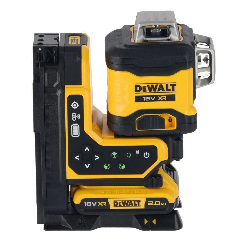 DCLE34035D1 DeWALT Aku křížový laser 360° 18V zelený paprsek s dálkovým ovládáním