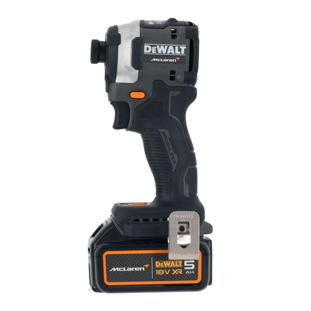 DCF85MP2T DeWALT Rázový utahovák McLaren F1 Team 18V XR s bezuhlíkovým motorem, 2× 5Ah