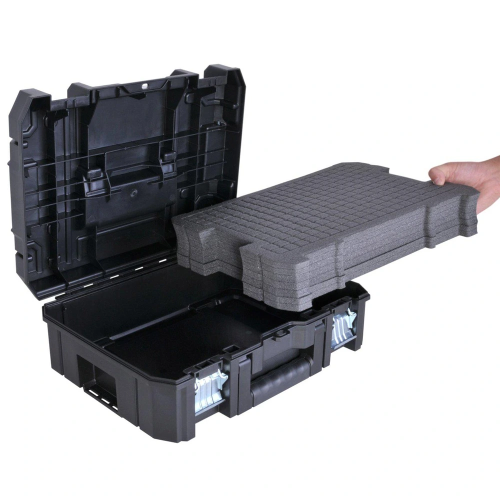 Stohovatelný úložný systém TSTAK II -DeWALT, DWST1-70703 kufr, box s pěnovou vložkou