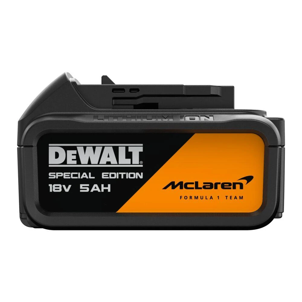 DCBMC184 DeWALT Baterie / akumulátor Li-Ion 18 V XR, 5,0 Ah limitovaná edice McLaren F1