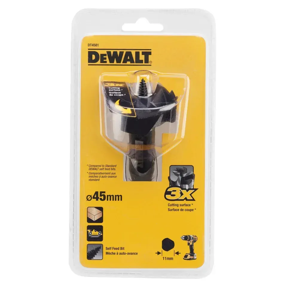DT4581 DeWALT Vrták do dřeva - sukovník FORSTNER 45 mm