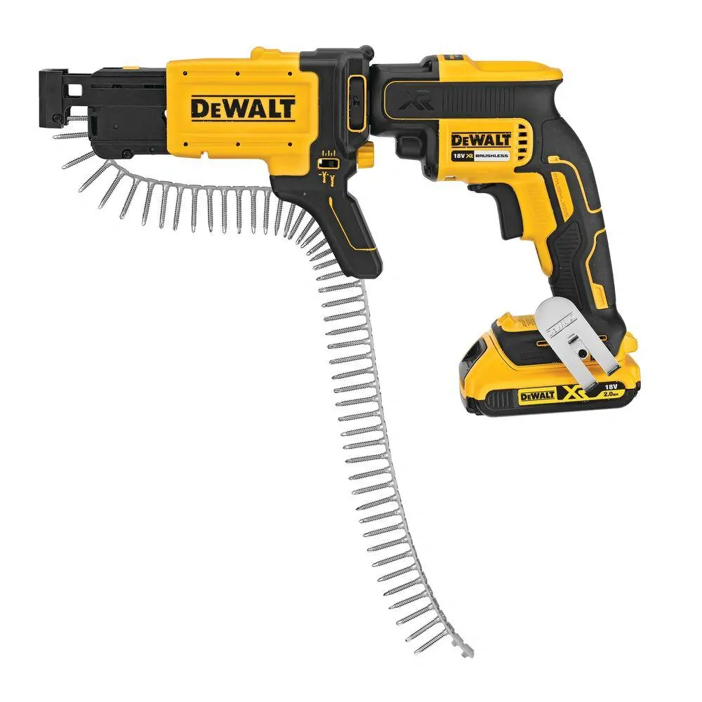 DCF620D2K Bezuhlíkový šroubovák na sádrokarton XR 18 V Li-Ion 2x2,0Ah - DeWALT