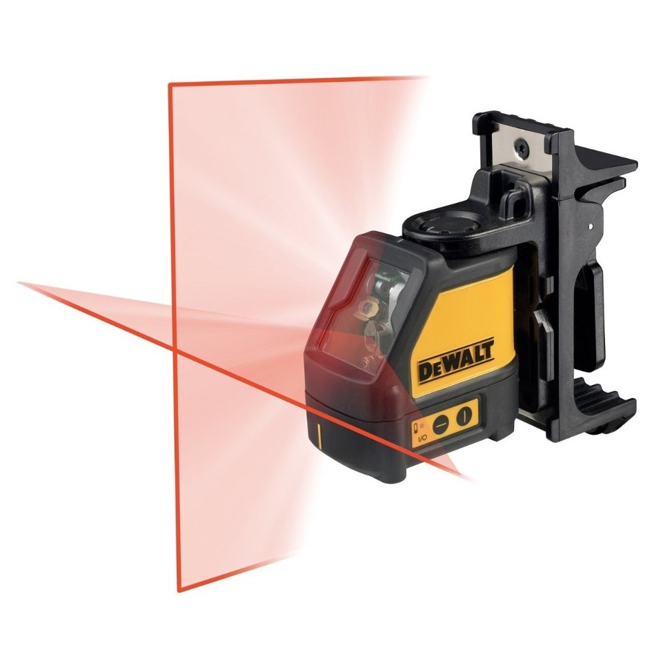 DW0889 DeWALT SET laserový kříž červený + dálkoměr DW099E v kufru TSTAK