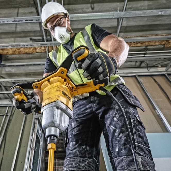 DWD241 DeWALT míchadlo na maltu s dvojitou rukojetí 1800 W