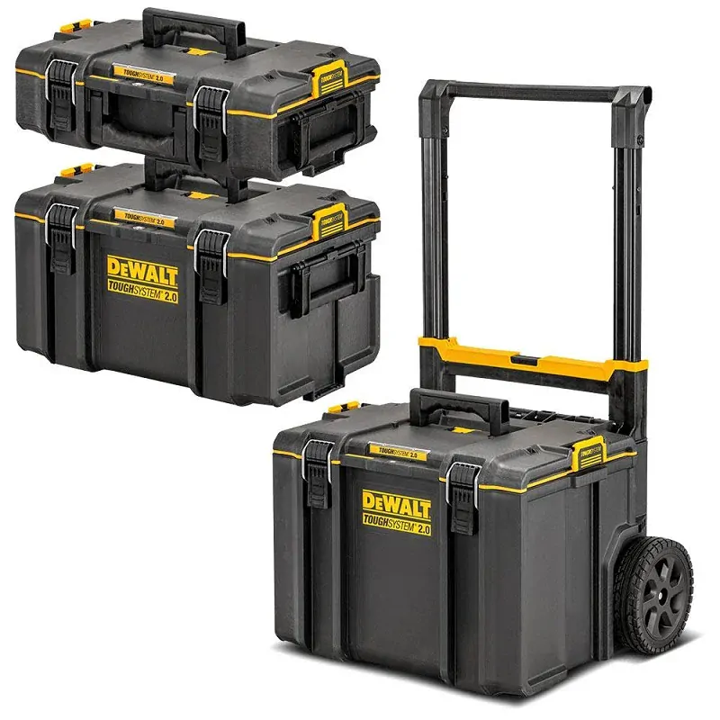 SET KUFRŮ 3IN1 TOUGHSYSTEM 2.0 DWST83402-1 DeWALT - DS166, DS300, DS450