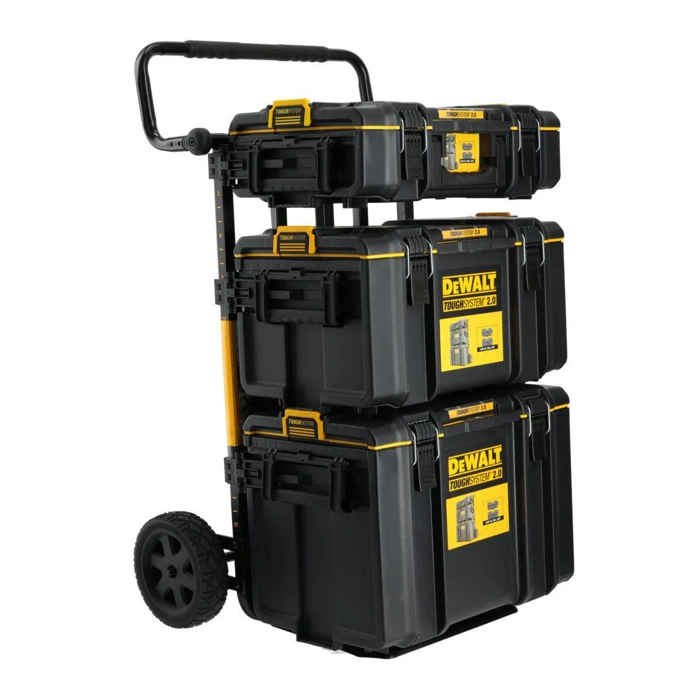 SET KUFRŮ 4IN1 TOUGHSYSTEM 2.0 DWST83401-1 DeWALT - DS166, DS300, DS400 s vozíkem DSCarrier