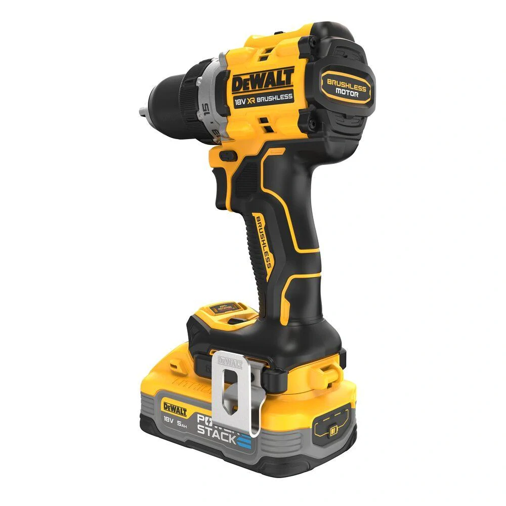 DCD800H2T DeWALT Bezuhlíková aku vrtačka XR PowerStack 18 V ,2x 5,0 Ah, TSTAK