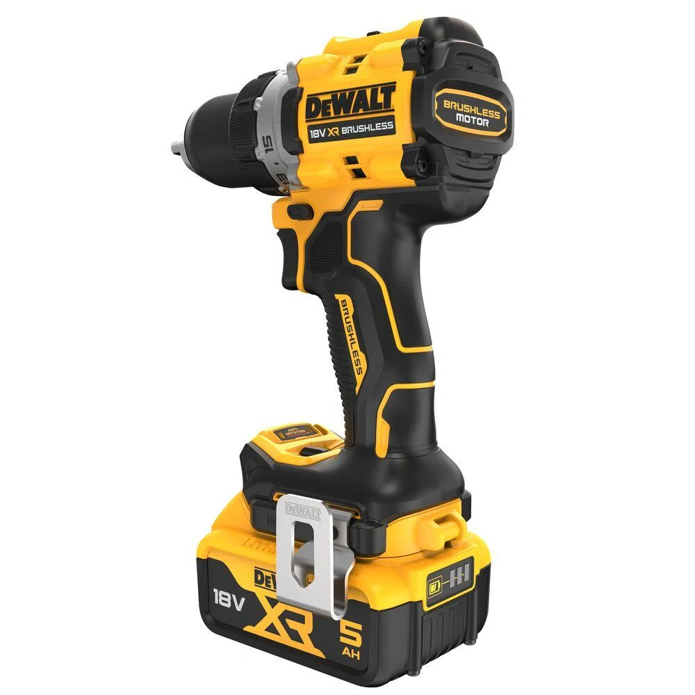 DCD800P2T DeWALT Bezuhlíková aku vrtačka XR 18V, 2x 5,0Ah Li-Ion, TSTAK