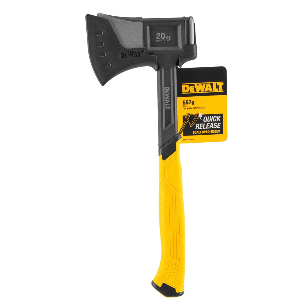 DWHT51387-0 DeWALT Jednodílná ocelová tábornická sekera 567g