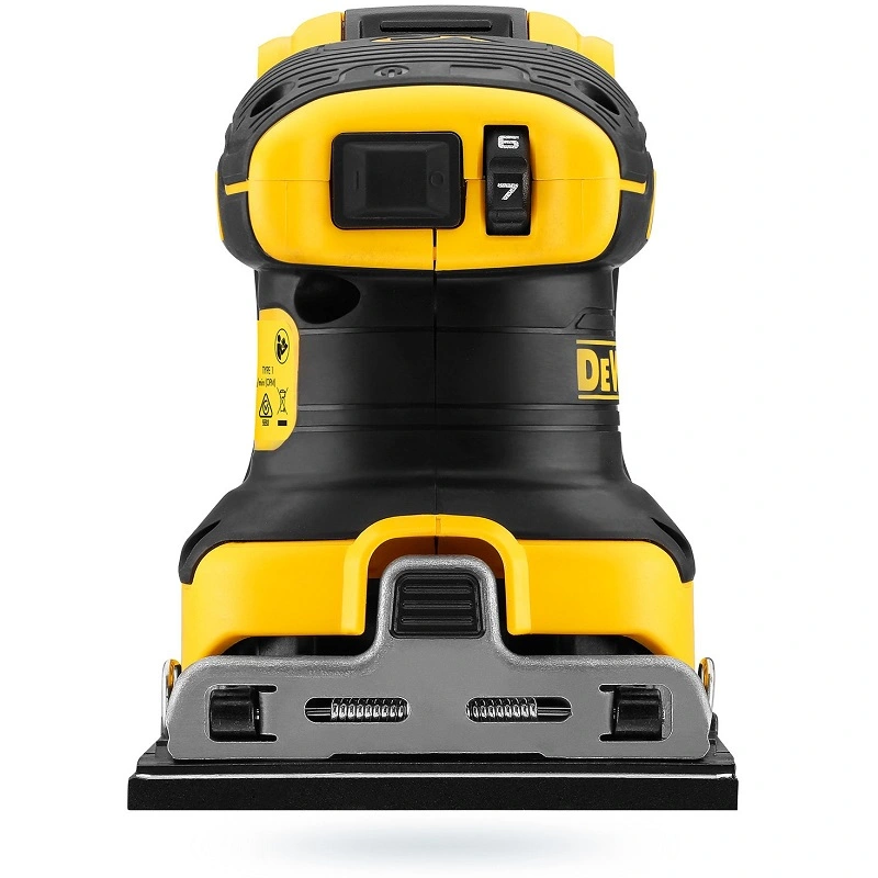 DCW200P2 DeWALT AKU vibrační bruska XR 18V, 2x 5,0 Ah Li-Ion, TSTAK