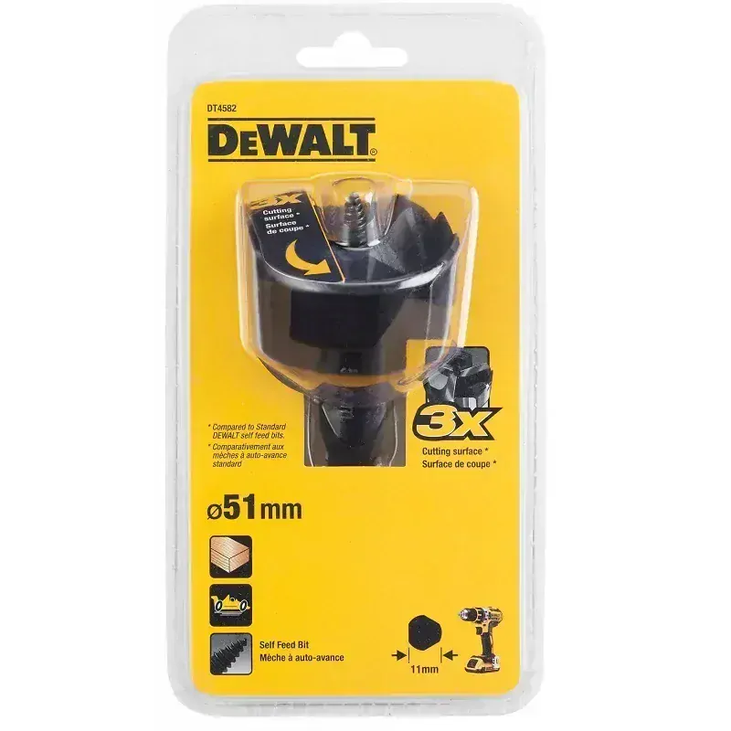 DT4582 DeWALT Vrták do dřeva - sukovník FORSTNER 51 mm