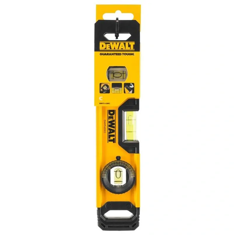DWHT0-43003 DeWALT Vodováha 25 cm Torpedo, magnet