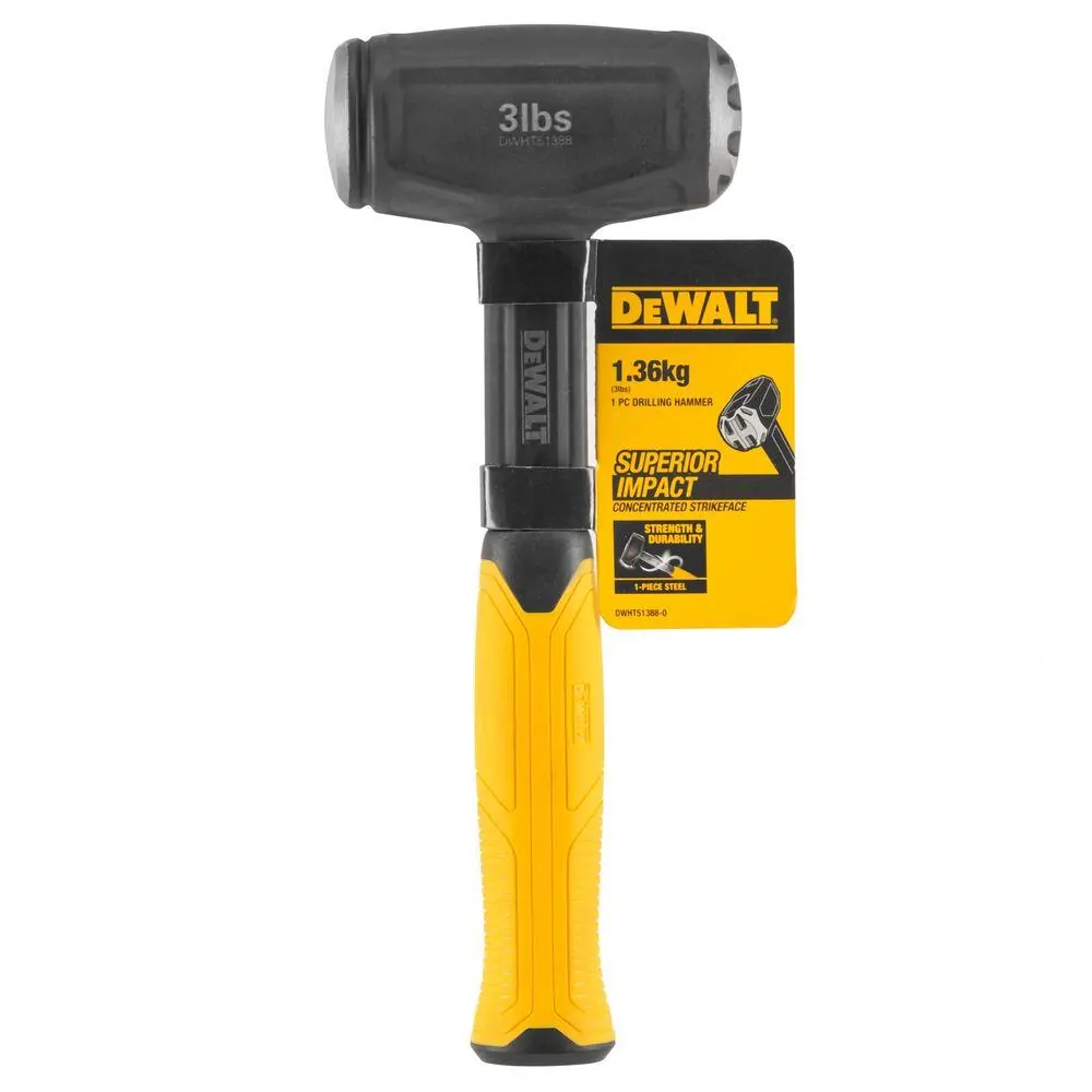 DWHT51388-0 DeWALT Ocelový zatloukací perlík EXOCORE 1,4 kg