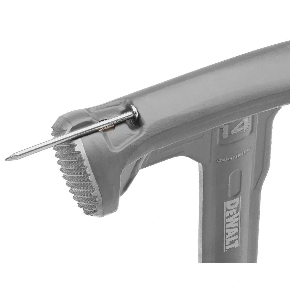 DWHT51138-0 DeWALT Ocelové kladivo HIGH VELOCITY, 400 g*, rovný nos, frézovaná hlava